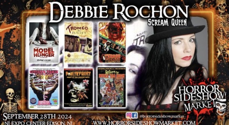 Debbie Rochon at Horror Sideshow
